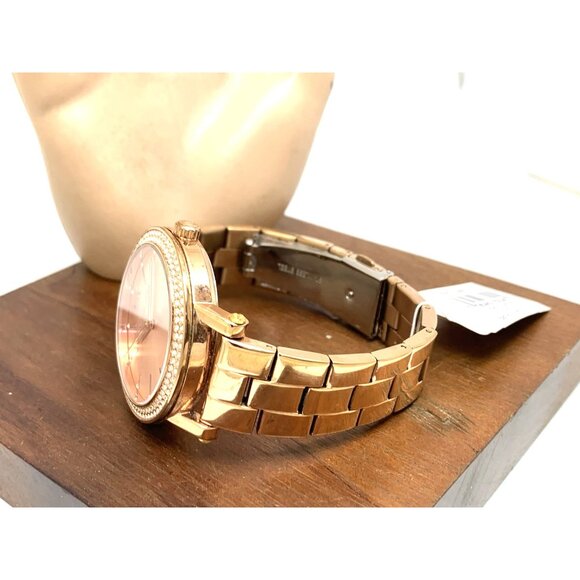 Michael Kors Women's Watch MK7346 Corey Quartz Rose Gold Stainless Steel 38mm - Picture 9 of 14